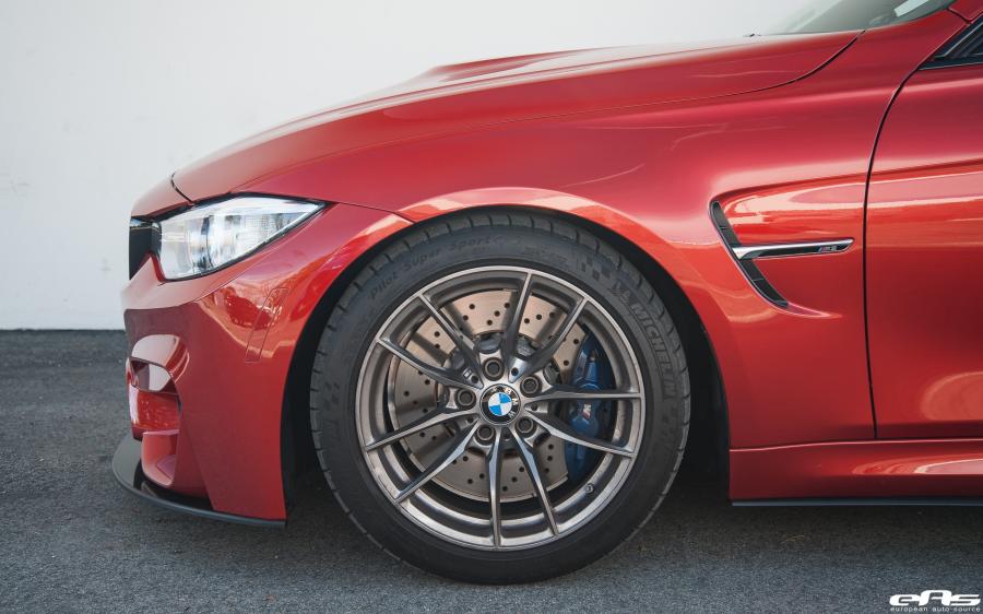Колеса BMW M3 Sedan Sakhir Orange by EAS 2017 года  (фото 7 из 25)